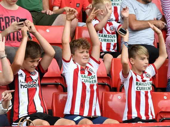 Open training session at Bramall Lane (Andrew Roe)