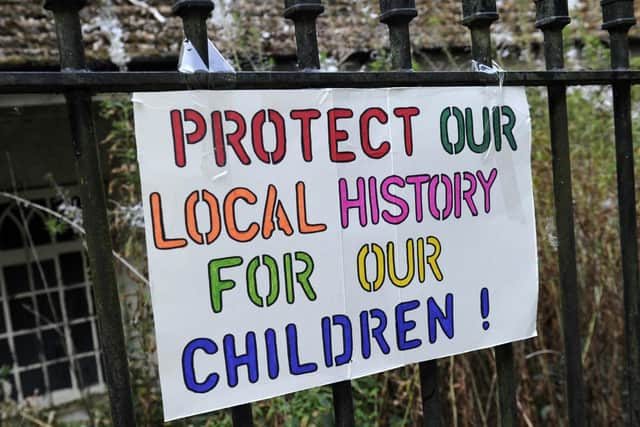 Sign outside Birley Spa Bath House