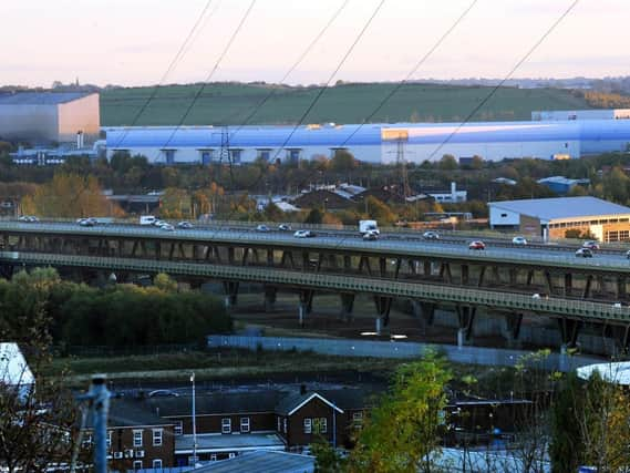 Tinsley Viaduct.