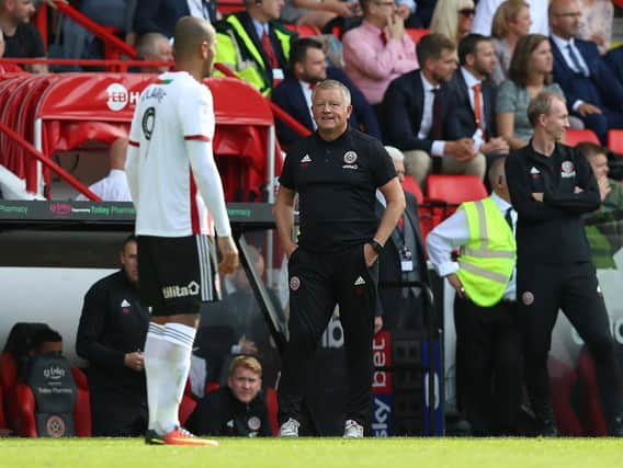 Sheffield United manager Chris Wilder