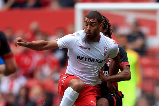 Nottingham Forest forward Lewis Grabban