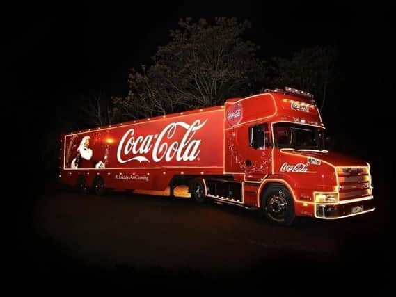 Is the Coca Cola Christmas truck coming to Sheffield?