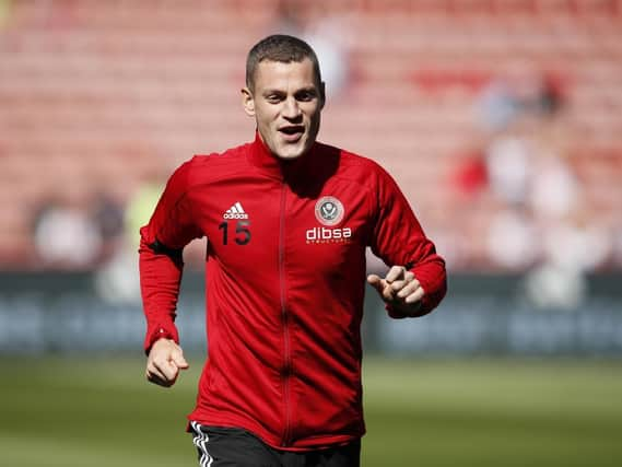 Sheffield United midfielder Paul Coutts