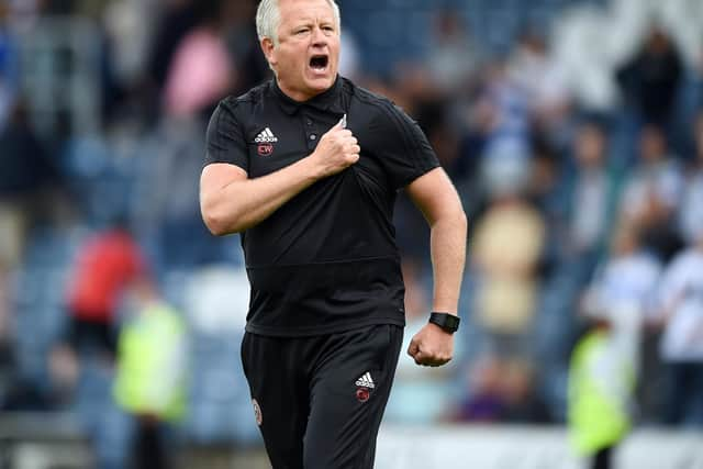 Blades boss Chris Wilder