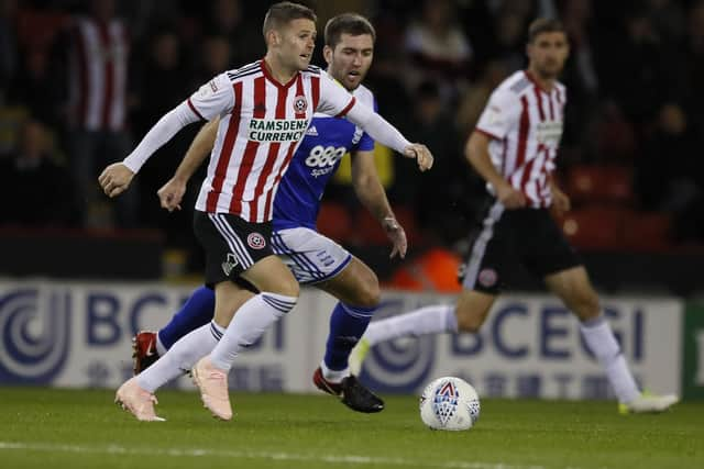 Sheffield United midfielder Oliver Norwood