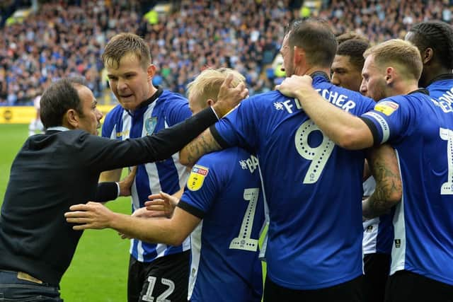 Sheffield Wednesday celebrate