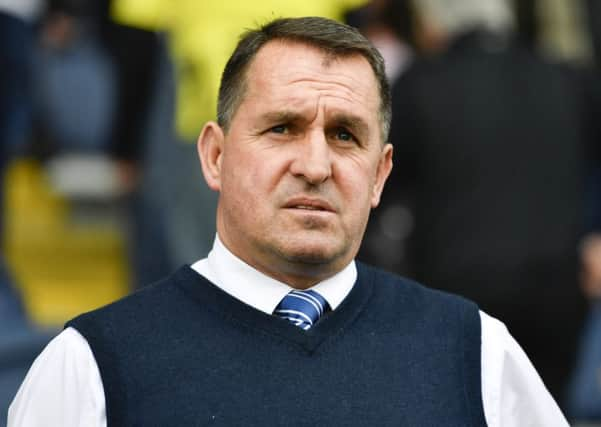 Chesterfield manager Martin Allen: Picture by Steve Flynn/AHPIX.com, Football: The Emirates FA Cup - Qualifing Fourth Round match AFC Fylde -V- Chesterfield at Mill Farm, Wesham, Lancashire, England on copyright picture Howard Roe 07973 739229