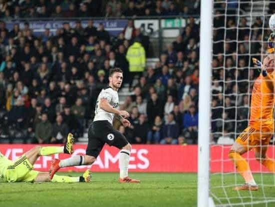 Jack Marriott scores against United