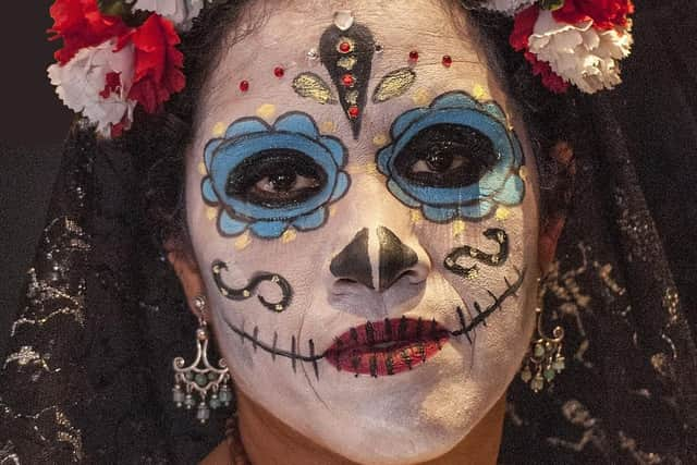 An image from an SIA Gallery exhibition on the Mexican Day of the Dead