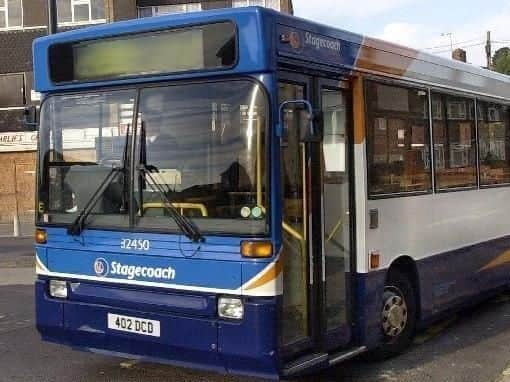 A Stagecoach bus