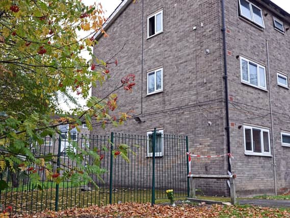 St Lawrence Road, scene of a fatal fire. Picture: Marie Caley