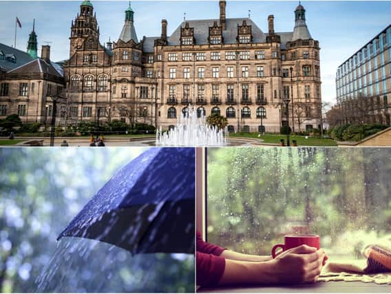 The weather in Sheffield is set to be dull today as forecasters predict cloud and light showers