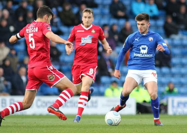 Chesterfield FC v Wrexham, Joe Rowley