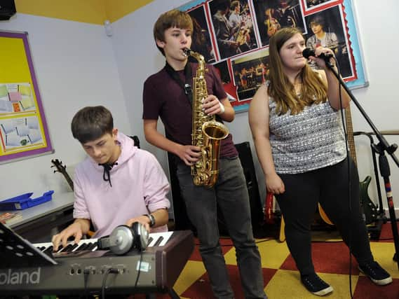 Charlie James,Joe Morton,Rebecca Cartwright. Picture: Steve Ellis