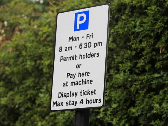 Parking charges