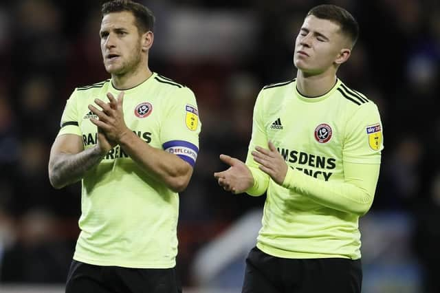 Billy Sharp and Ben Woodburn, right: Simon Bellis/Sportimage