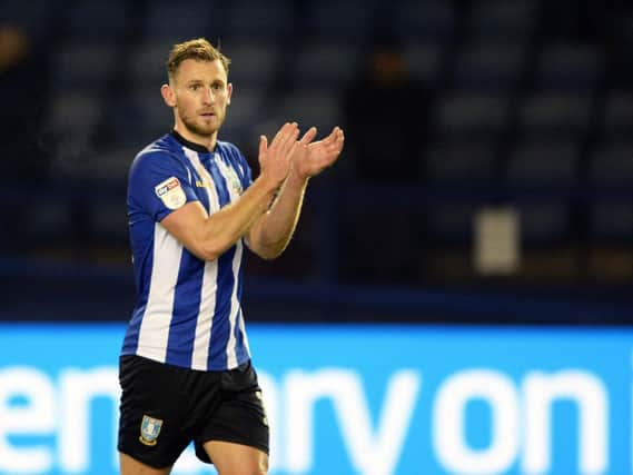 Owls scorer skipper Tom Lees.....Pic Steve Ellis.