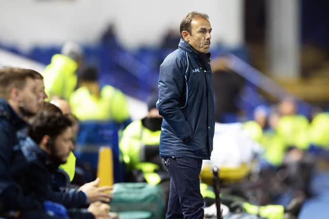 Owls Manager Jos Luhukay....Pic Steve Ellis