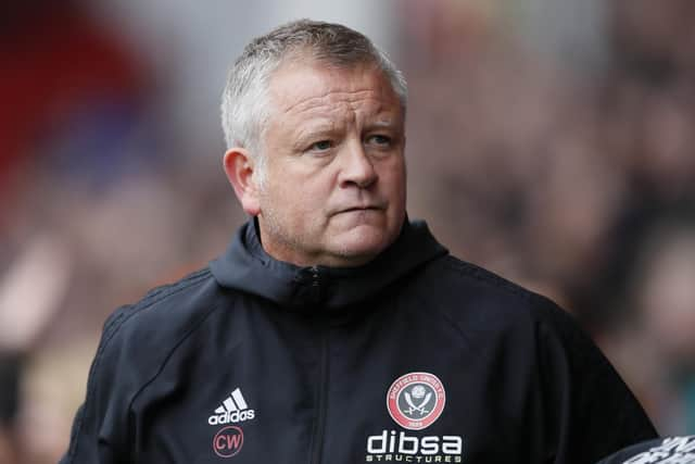 Chris Wilder Picture: Simon Bellis/Sportimage