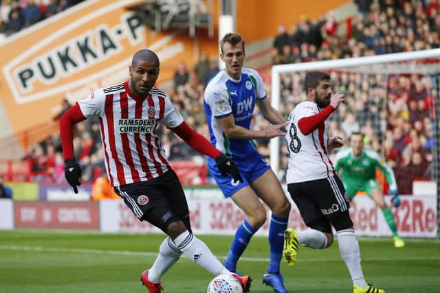 Leon Clarke: Simon Bellis/Sportimage