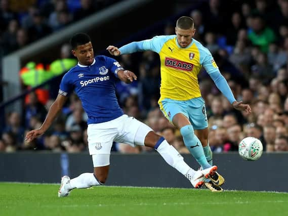 Everton's Mason Holgate.