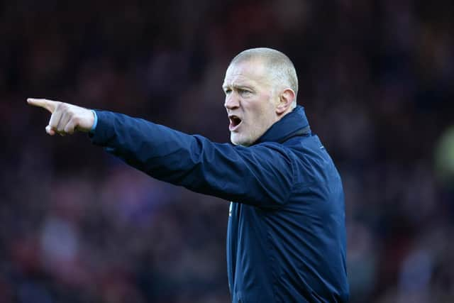 Owls caretaker boss Lee Bullen......Pic Steve Ellis