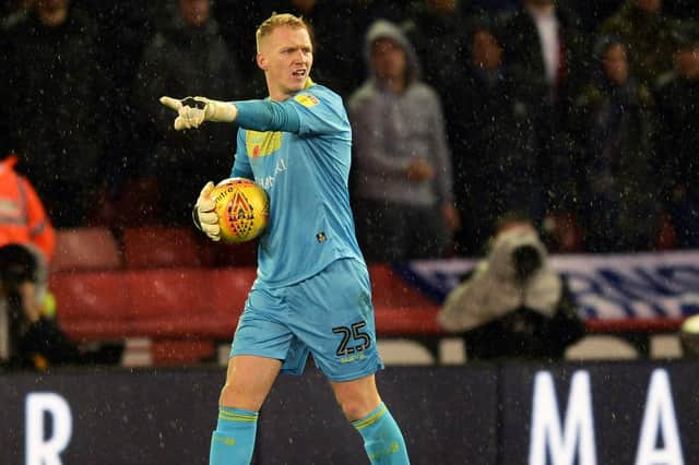 Sheffield Wednesday goalkeeper Cameron Dawson