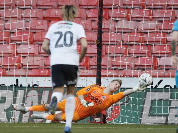 Shaquile Coulthirst's first-half penalty saw the Bees eliminate a side 83 places above them in the Football League pyramid.