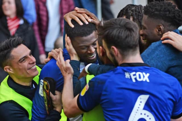 Dominic Iorfa scored a late equaliser at Sheffield Wednesday