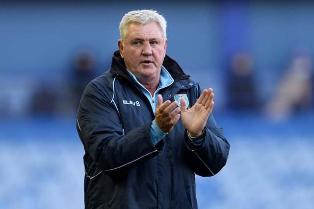 Owls Manager Steve Bruce. Pic Steve Ellis.