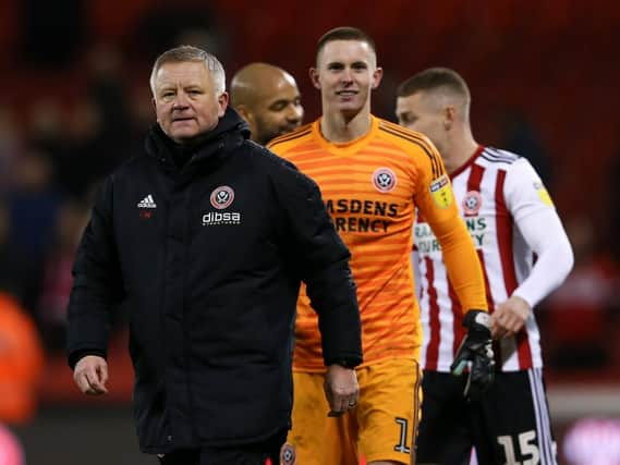 Sheffield United manager Chris Wilder: James Wilson/Sportimage