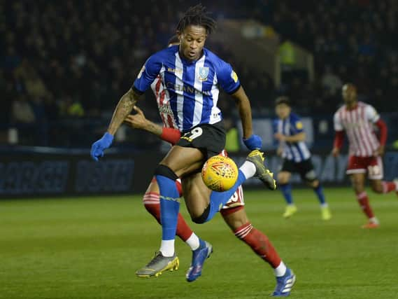 Owls Rolando Aarons. Pic Steve Ellis.