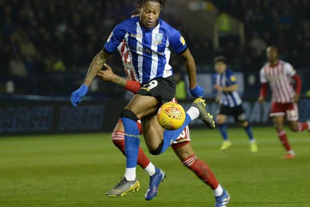 Owls Rolando Aarons. Pic Steve Ellis.