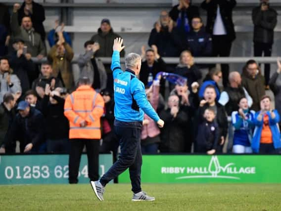 John Sheridan has lifted the mood of Spireites