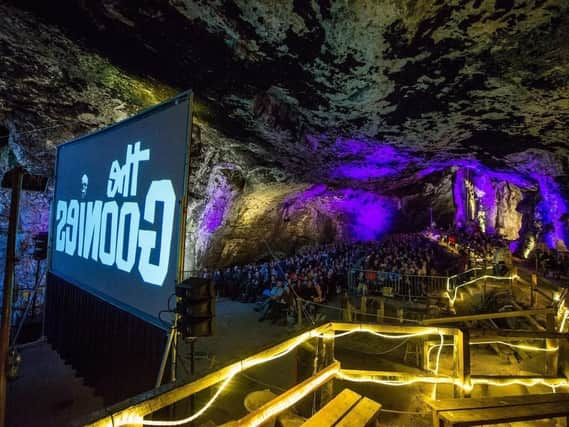 Village Screen cinema takeover of the Peak Cavern, Castleton