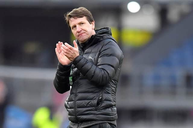 Barnsley's manager Daniel Stendel.  Dave Howarth/PA Wire.