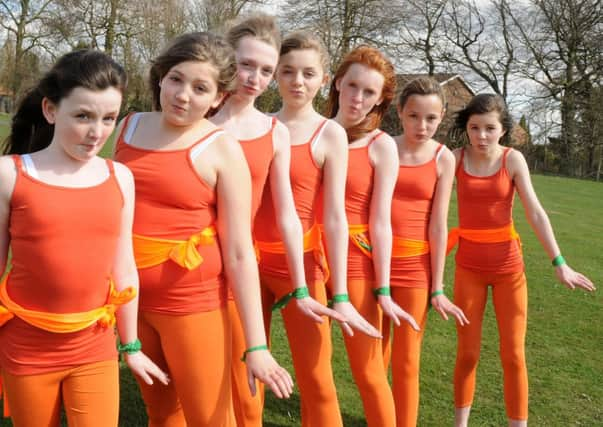 Students from The Axholme Academy who took part in last year's Rock Challenge.