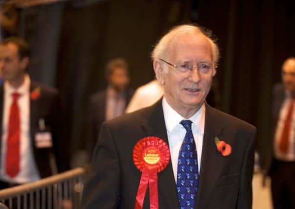 Alan Billings is returned as the new Police and Crime Commissioner for South Yorkshire at The Metrodome in Barnsley