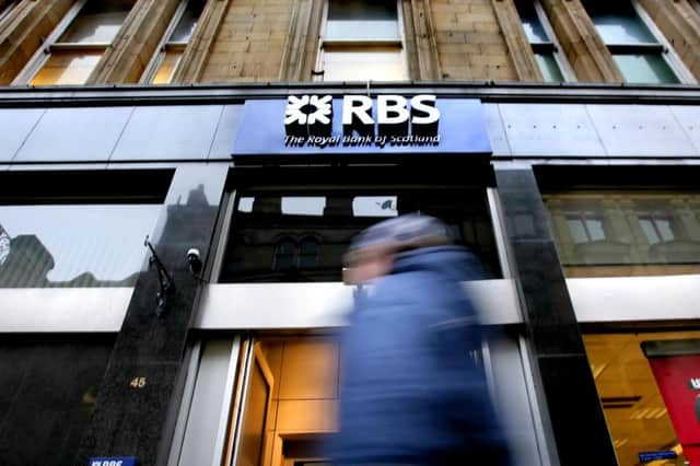 PThe RBS branch in Bradford city centre.