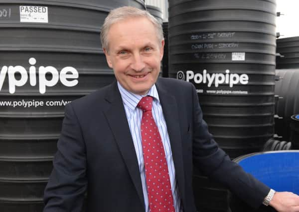 David Hall, chief executive of Polypipe