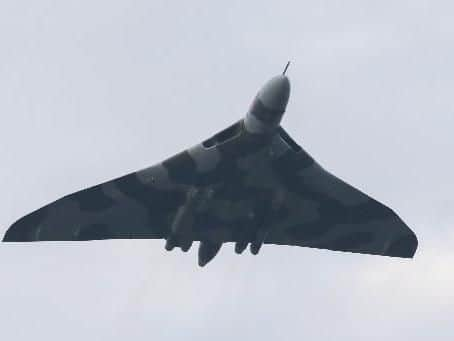 The last remaining Vulcan bomber makes her final flight