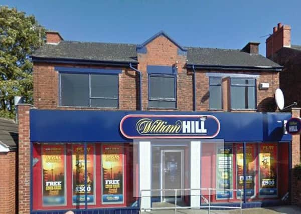 The William Hill bookeis in Kiveton Park.