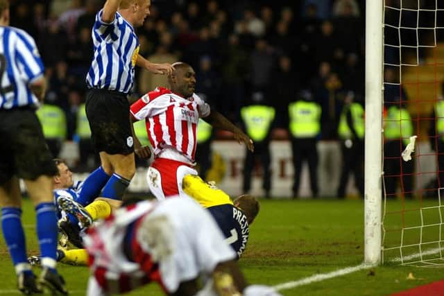 Blades keeper Paddy Kenny enjoys the victory over the Owls