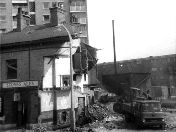 The Thatched House meets its fate.