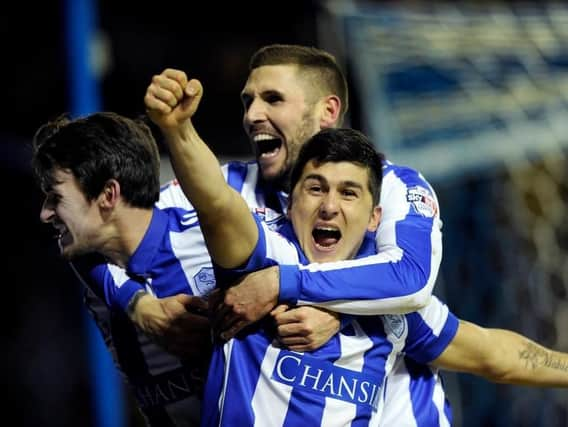 Kieran Lee, Gary Hooper and Fernando Forestieri