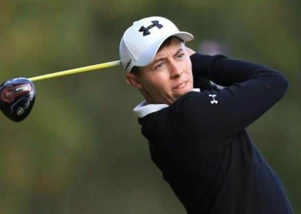 Matt Fitzpatrick made an excellent start to the Abu Dhabi HSBC Golf Championship