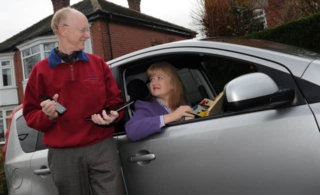 Nick and Helen Moyles run a home coaching service and go out to people's houses to teach them anything, including cooking, sewing and technology. Picture: Andrew Roe