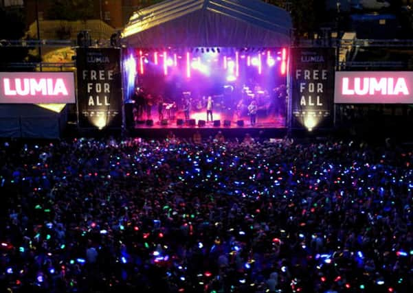 Tramlines: Reverend and the Makers light up the main stage on Devonshire Green.