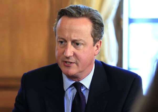 Prime Minister David Cameron