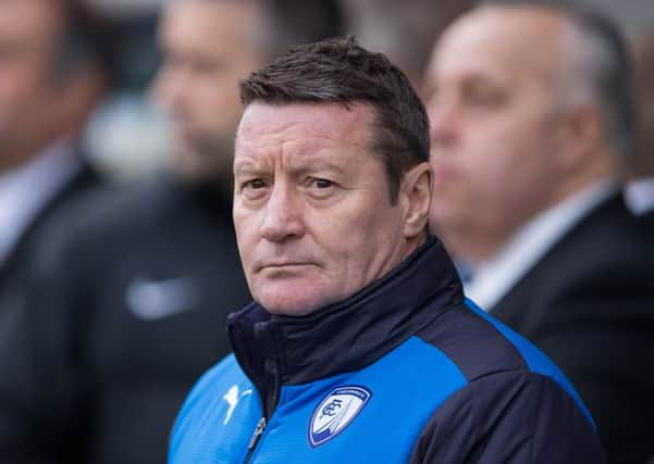 Chesterfield boss Danny Wilson